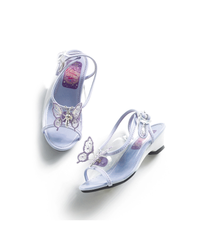 SANDALI LAVANDA C/FARFALLA IN BUSTA